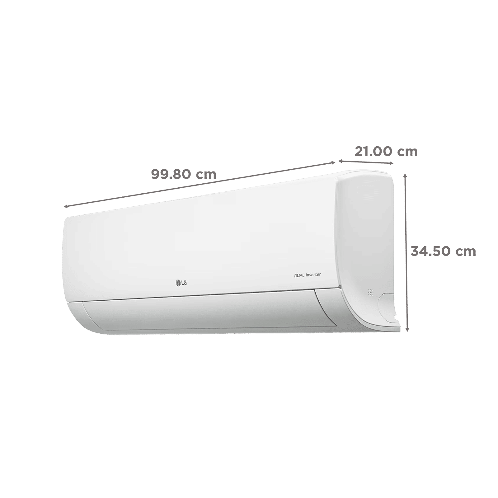 Buy Lg Ts 6 In 1 Convertible 2 Ton 3 Star Dual Inverter Split Ac With 4